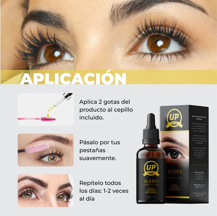 SERUM UP PRO® ALARGAMIENTO DE PESTAÑAS Y CEJAS BLUETOOTH